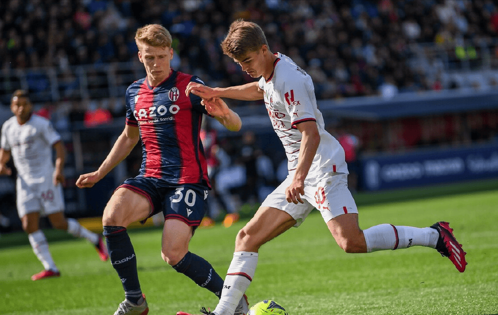 AC米兰意甲击败都灵莱奥单刀得分