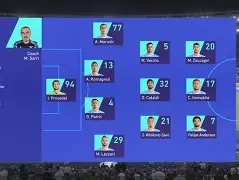 国际米兰意甲击败卡利亚里劳塔罗凌空抽射